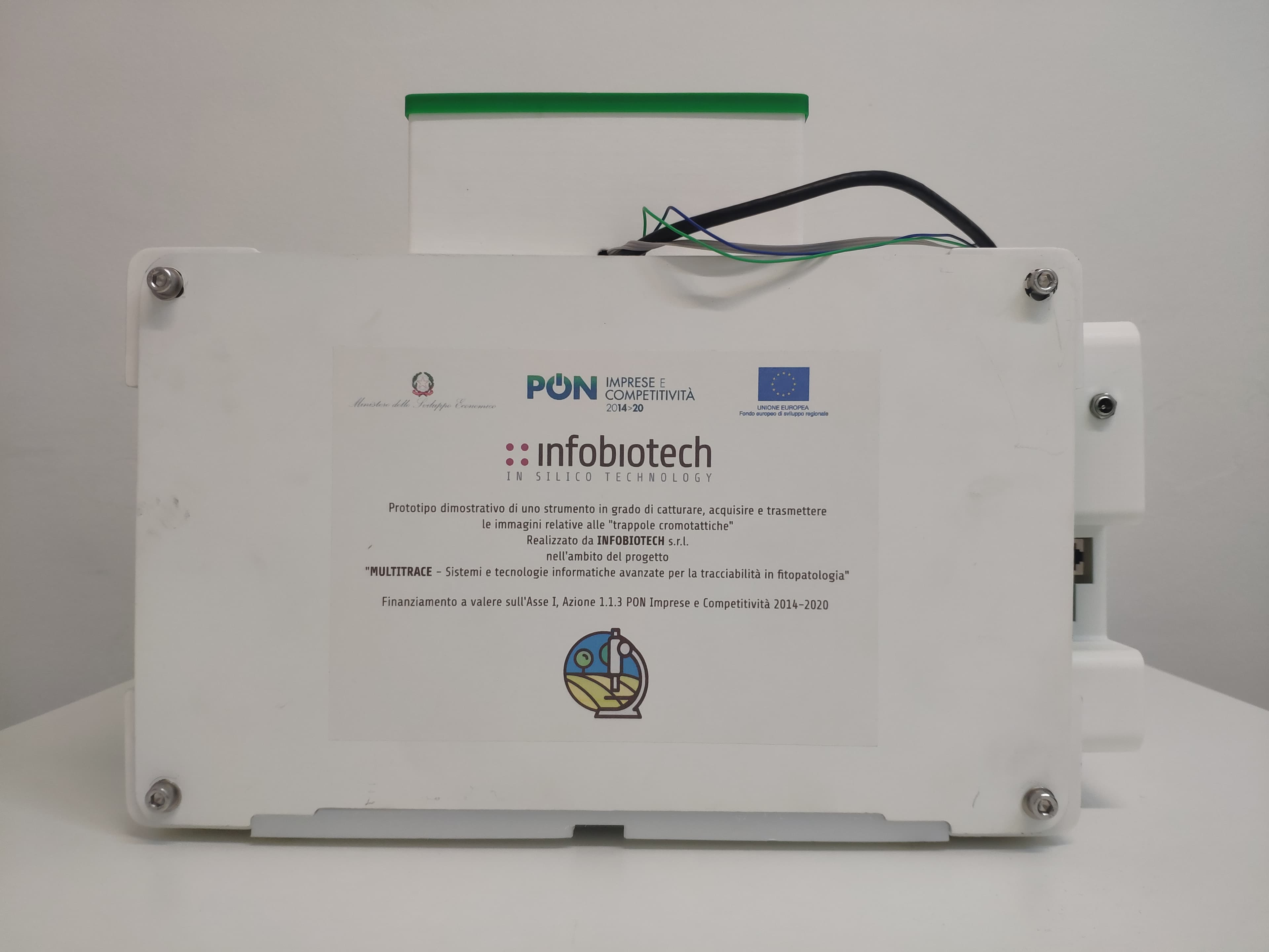 Dispositivo rilevazione trappole cromotattiche (retro)