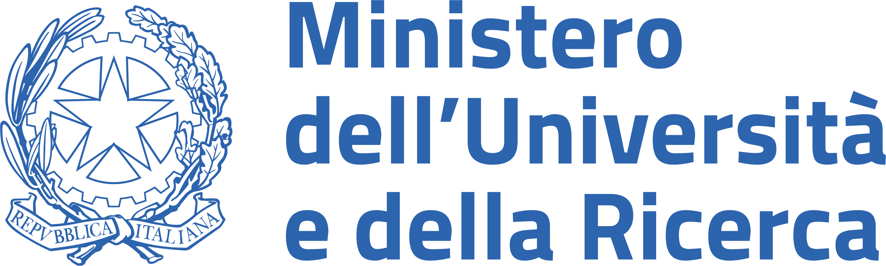 Logo Ministero dell'Università e della Ricerca.